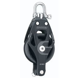 60 mm | Harken 6261 - Aluminum Element Block, Swivel, Becket